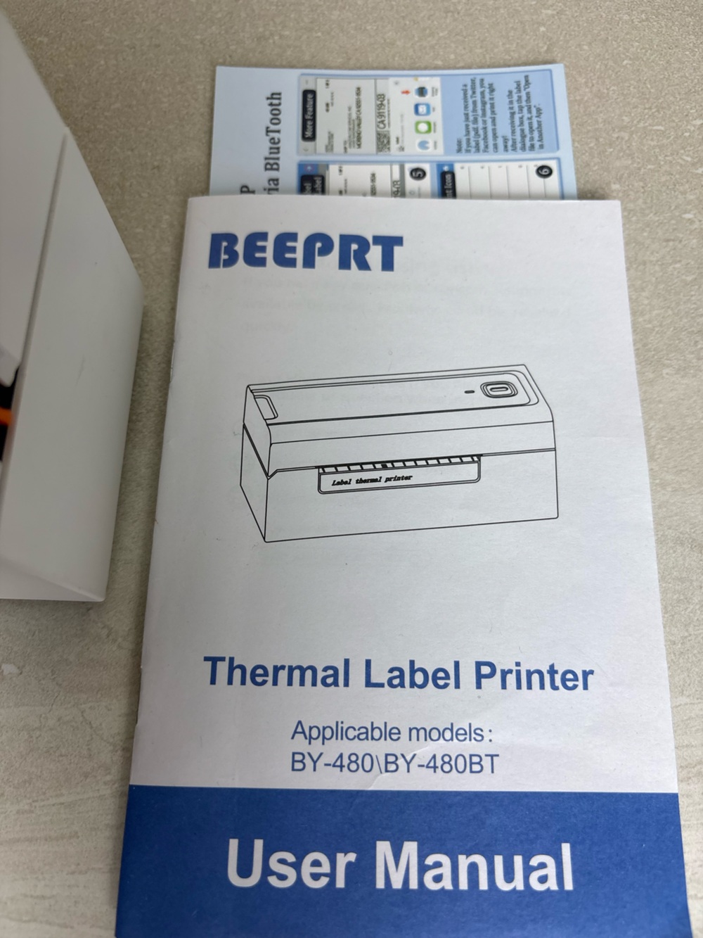BEEPRT Thermal Label Printer-Like new - Picture 2 of 5